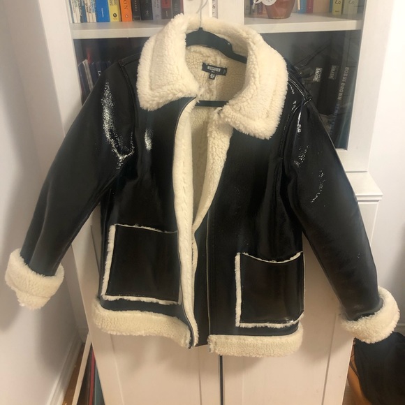 Vinyl moto jacket - Picture 5 of 7